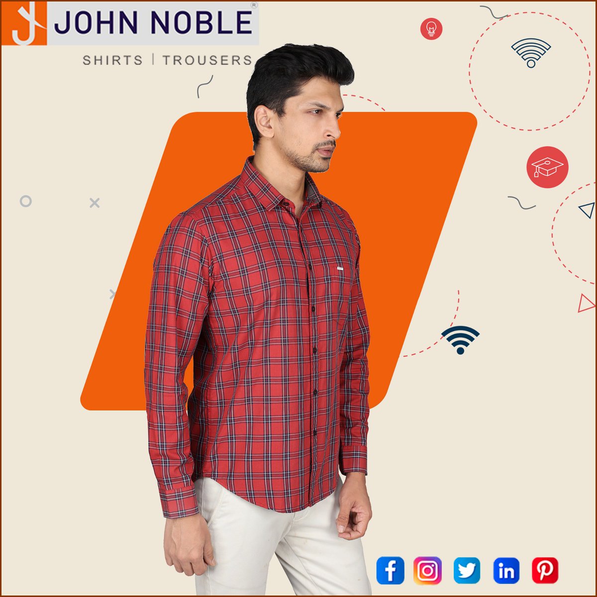 JohnNob50383780's tweet photo. Casual meets classy with this dapper checked shirt

#FormalChecks #CheckeredShirt #BusinessAttire #FormalFashion #CheckedPattern
#CheckeredStyle #DressShirt #FormalWear #johnnoble #shirts #CheckeredClassics https://t.co/Mw5rgHoLkc