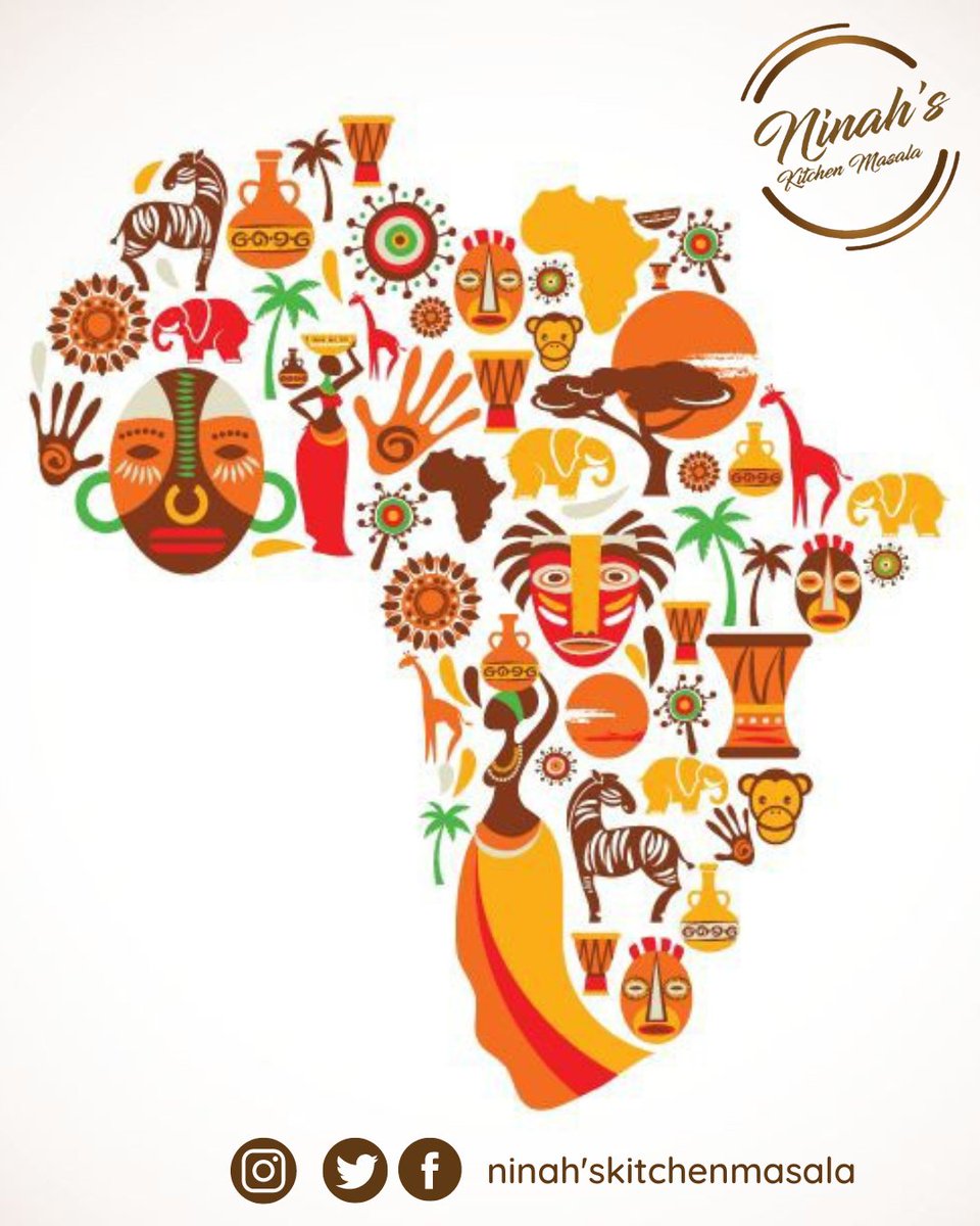 🌍 Happy #AfricaDay! 🎉🍛 Let's embrace the richness of our heritage, one delicious bite at a time. 🍴❤️ #TasteOfAfrica #FoodieLove #ninahskitchenmasala