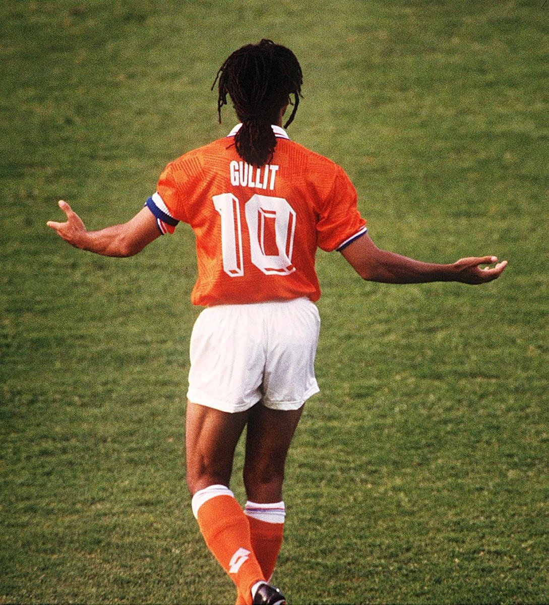 Photo Ancienne – Ruud Gullit – UEFA Euro 92 – Match Pays-Bas