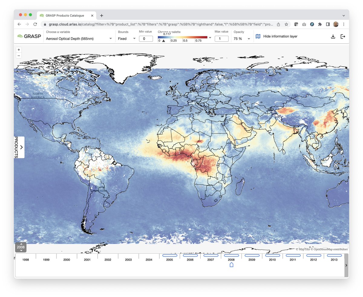 📢 Exciting Announcement! 🌍🌬️ <a href="/GraspSas/">GRASP SAS</a> has launched the "Public GRASP Products Catalogue," offering advanced remote sensing products for tracking and studying air quality. 🛰️🔬 Here's what you need to know in this tweet thread. 👇