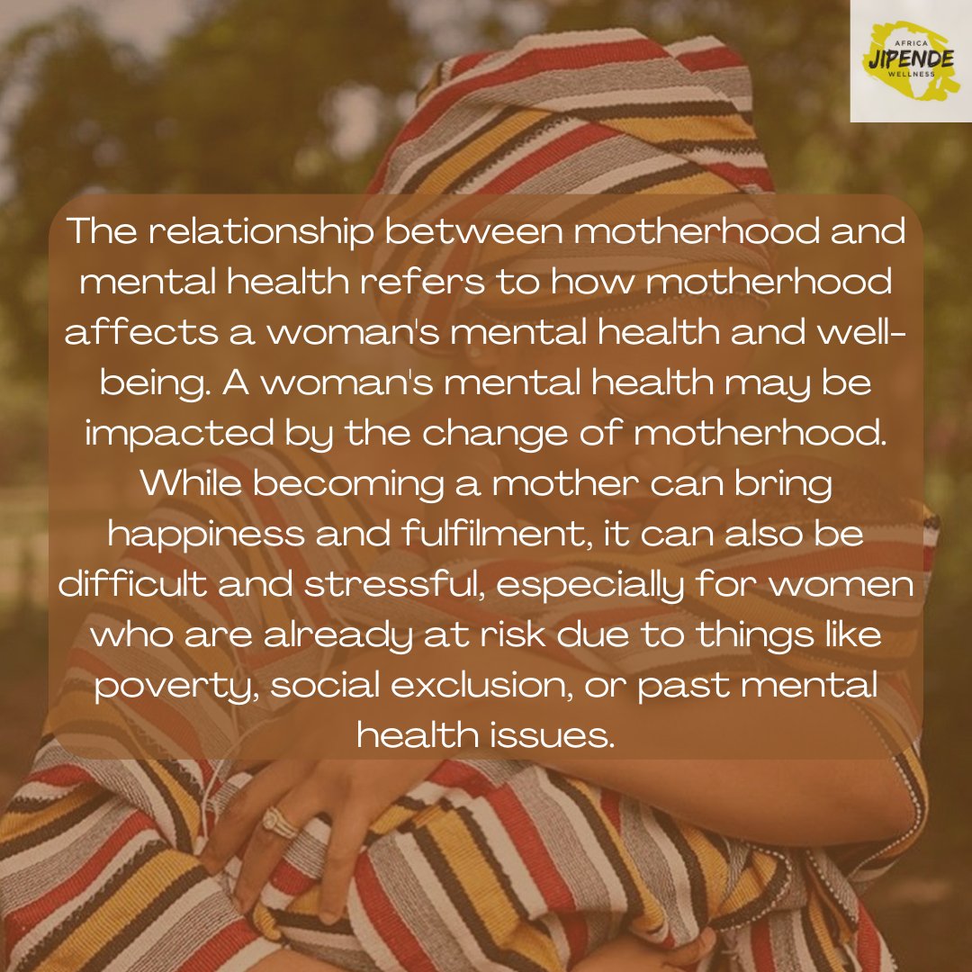 jipendewellness's tweet photo. At the beginning of this month we celebrated motherhood and its ups and downs through a brief understanding of the mental health of mothers. If you need support feel free to contact us to ask for help or share your stories and thoughts. https://t.co/LvKBEEiHBt