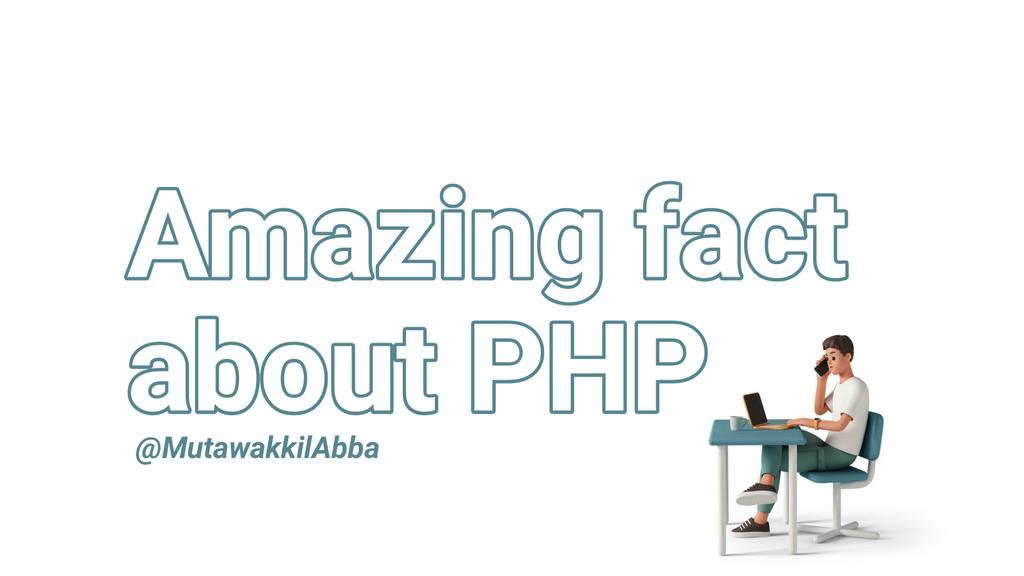 🌐Amazing fact about PHP🐘

🌐 Huge websites like Facebook, Yahoo, Flickr, and Wikipedia are built using PHP. Most of the major content management systems (CMS), such as WordPress, Drupal, Joomla and Magento are also built in PHP. We can also say that 80% of web uses PHP.