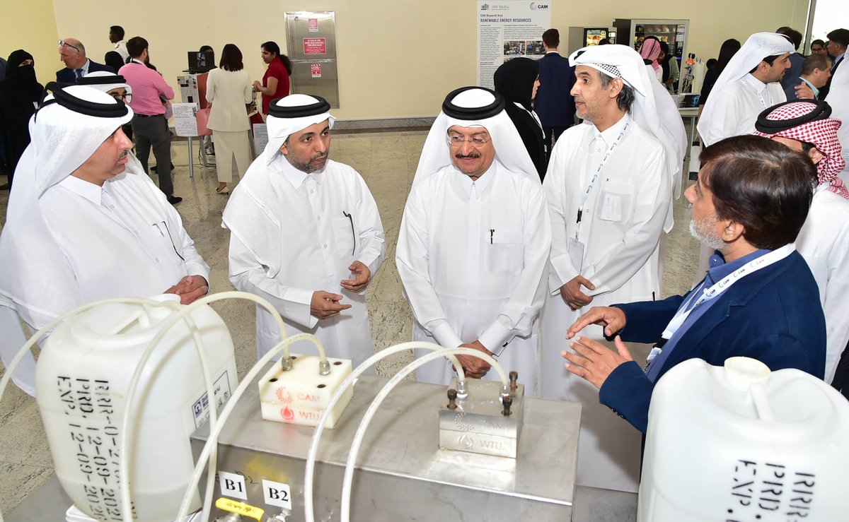 CAM_Qatar's tweet photo. A fully interactive “CAM #Open_Day - 2023” was hosted this week welcoming dignitaries from Industry, Government and Academic entities. Thanks to everyone who made it a big success. https://t.co/Oc0swpKXEr