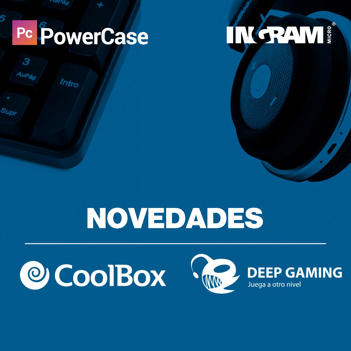IngramMicroES's tweet photo. Novedades de @CoolBox_es y @DeepGaming_ES que no dejarás escapar.
¡Consiguelas con Ingram Micro! https://t.co/0TFaYMdaC7
#PowerCase #CoolBox #DeepGaming #GamingLife #AccesoriosImprescindibles #GamingAccessories https://t.co/ons2axqsMY