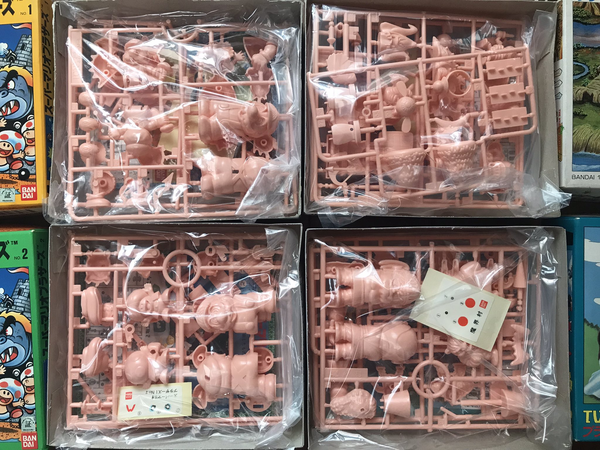 激レア！未組立 スーパーマリオブラザーズ TVゲームプラモデルvol.2バンダイ 激レア！未組立 スーパーマリオブラザーズ TVゲームプラモデル