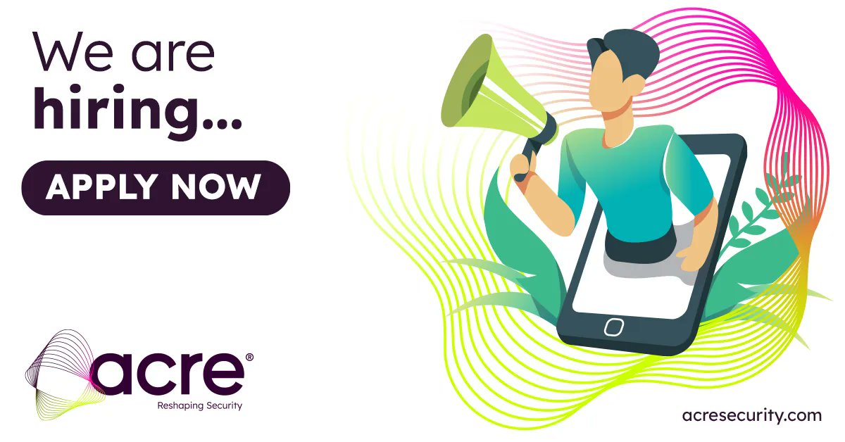 We're looking for a talented individual to join our team as #FirmwareEngineer If you are eager to make an impact, we'd love to hear from you. Apply now: bit.ly/42JkMaR 
#acresecurity #JobOpening #JobOpportunity #HiringNow #Dublin #Ireland