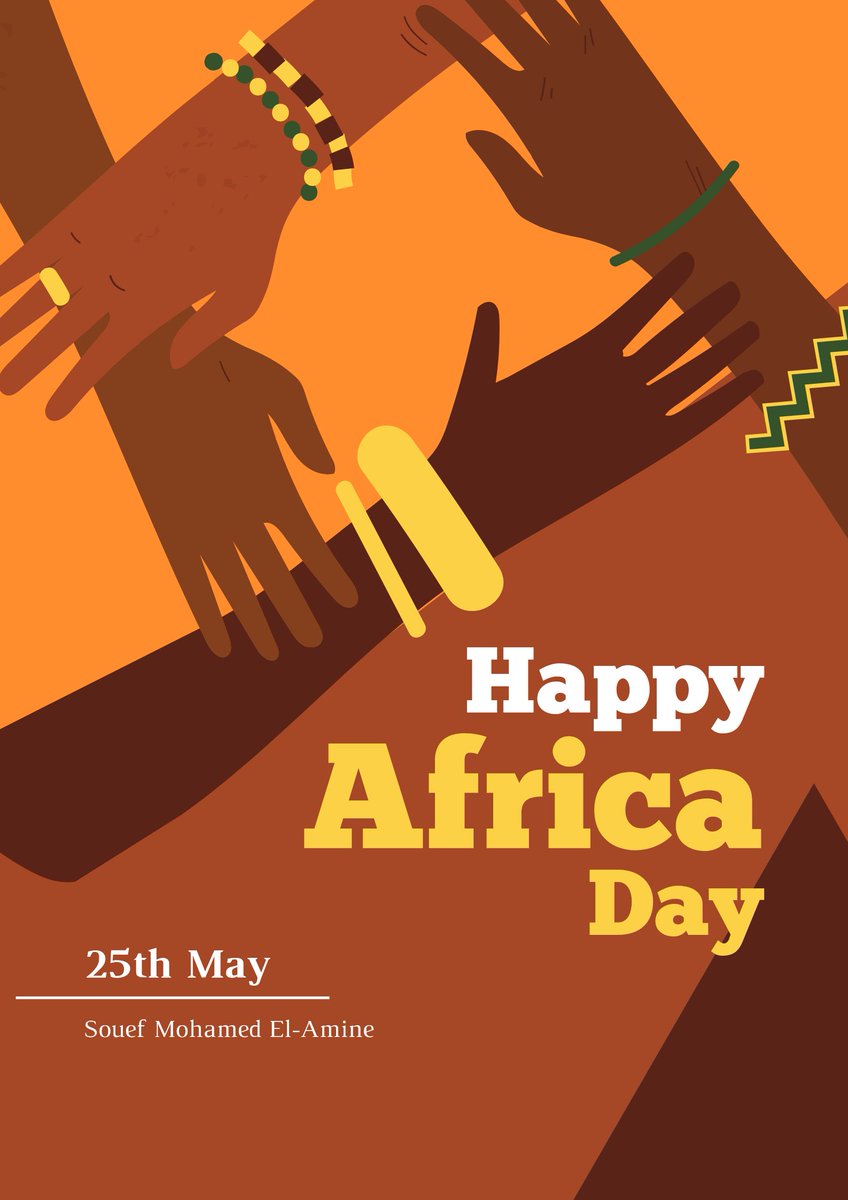 Aujourd'hui, nous célébrons les couleurs de l'#Afrique et sa diversité. Nous rendons #Hommage à ses paysages, sa richesse de l’identité culturelle à travers son #PatrimoineVivant  Commémoration et célébration de la création de l'Organisation de l'unité africaine @_AfricanUnion.