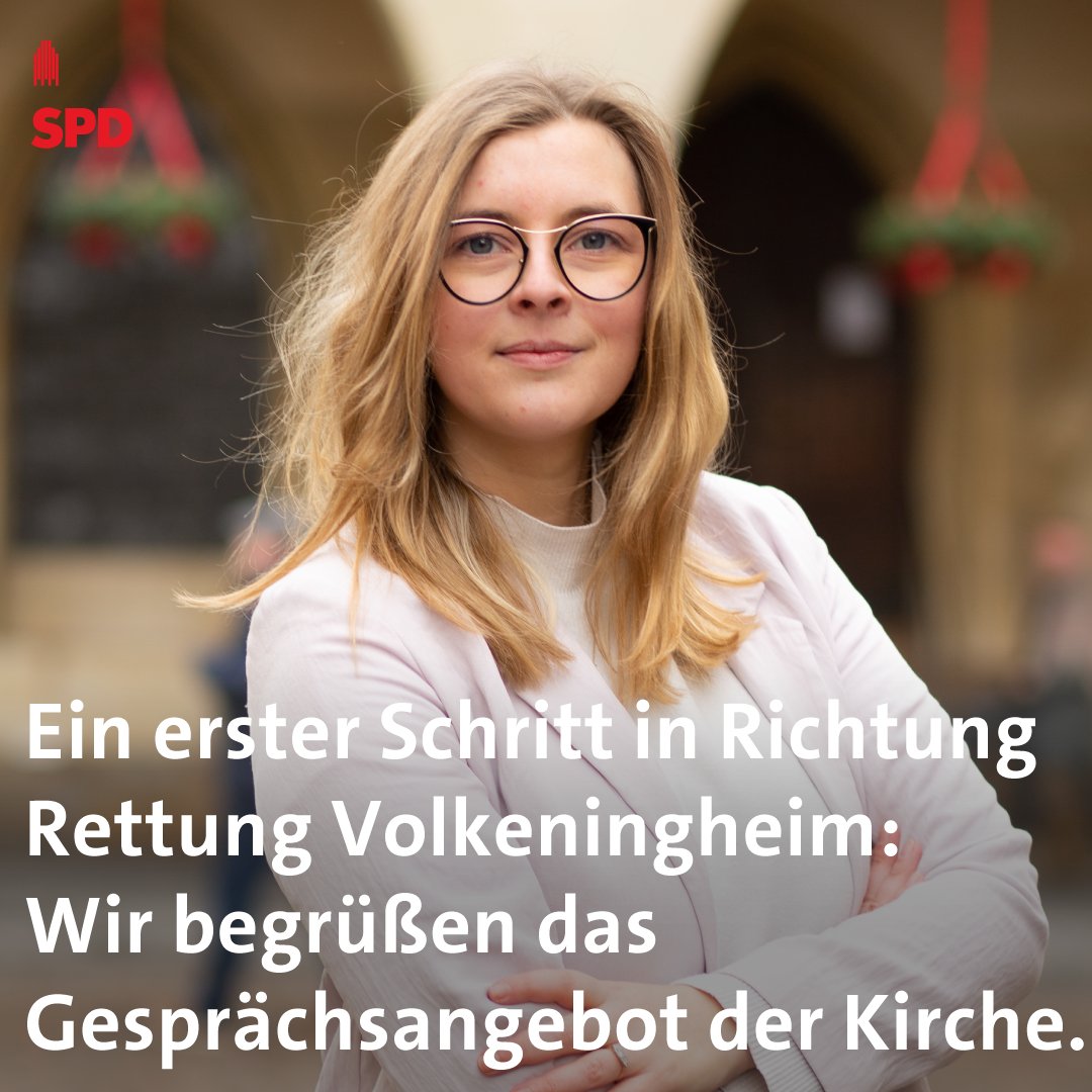 Der geplante Abriss des #Volkeningheims wurde auf der Landessynode der evangelischen Kirche zunächst nicht beschlossen! (1/6)