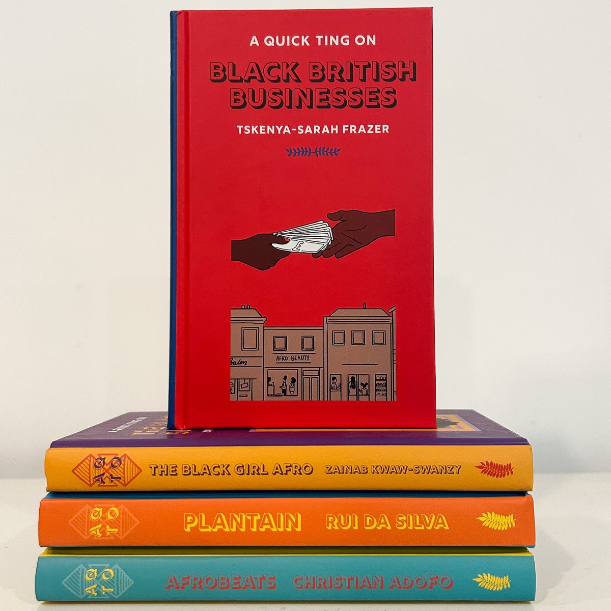 Exploring all things Black British Entrepreneurship - it's publication day for the next book in the #AQuickTingOn series 📚 From day-to-day struggles to triumphant success stories, drive into #BlackBritishBusinesses with Tskenya-Sarah Frazer: jacarandabooks.co.uk/products/a-qui…