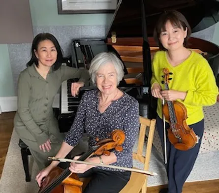 ChurchStAnnes's tweet photo. FREE LUNCHTIME CONCERT TODAY
1:10pm (lasting approximately 40 mins)

Come to St Anne's at lunchtime and enjoy listening to:

Yukiko Osedu (piano), Sanae Honda (violin) and Janet Reed (cello)

Programme to include Faure piano trio and Kapustin Vision Sonata.

(Retiring collection) https://t.co/0GhmdmPoIC