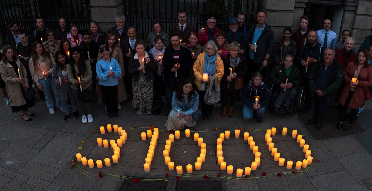 31,000 babies killed since we lost the 8th. 31,000 human beings missing from our country. And they said abortion would be rare. 

#StopAbortingOurFuture #WeRememberThem

See more here: thelifeinstitute.net/campaigns/phot…