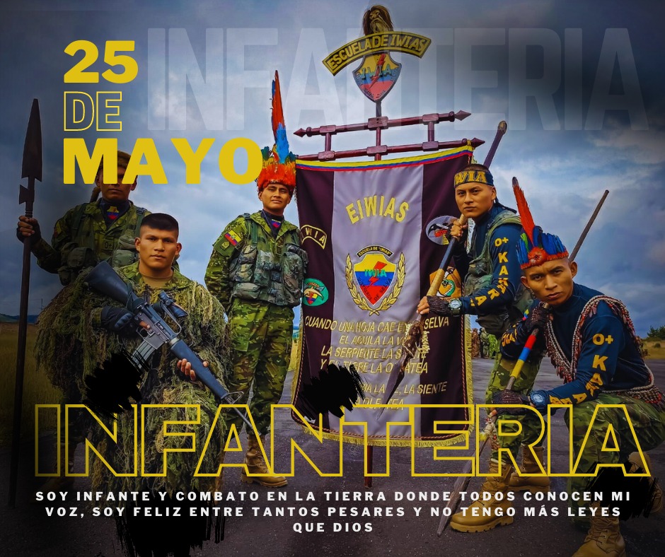 eiwiasecu's tweet photo. A ti diosa legendaria del combate, reina de las armas, señora del valor y de la gloria.
¡A paso de vencedor!
#infantería
#Ecuador
#eiwias
#iwia https://t.co/A3cXHnQa4O