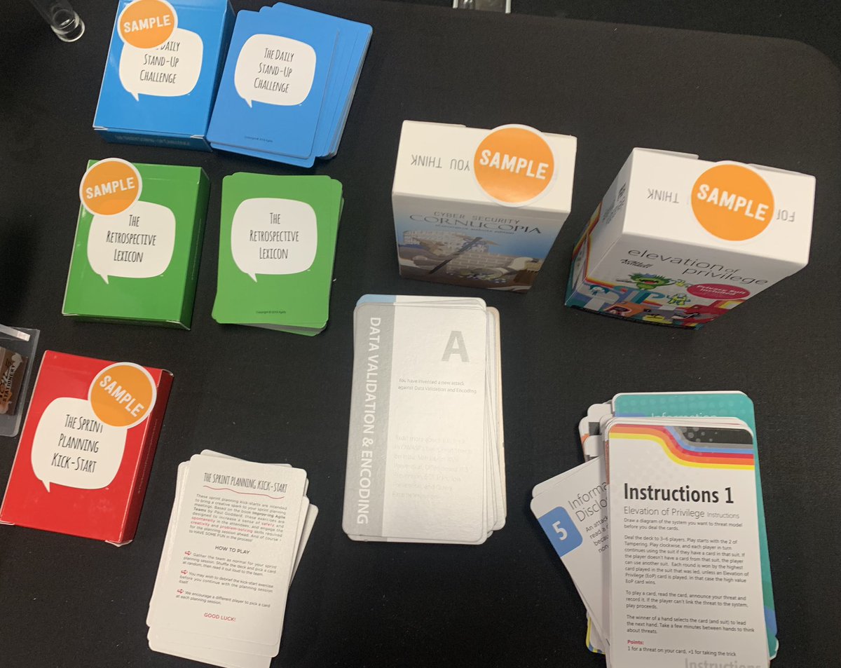 agilestationery's tweet image. Come and try things out at our  #fastflowconf stand. We have @TeamTopologies modelling shapes, threat modelling card games and coaching cards for a range of roles (and all the books).