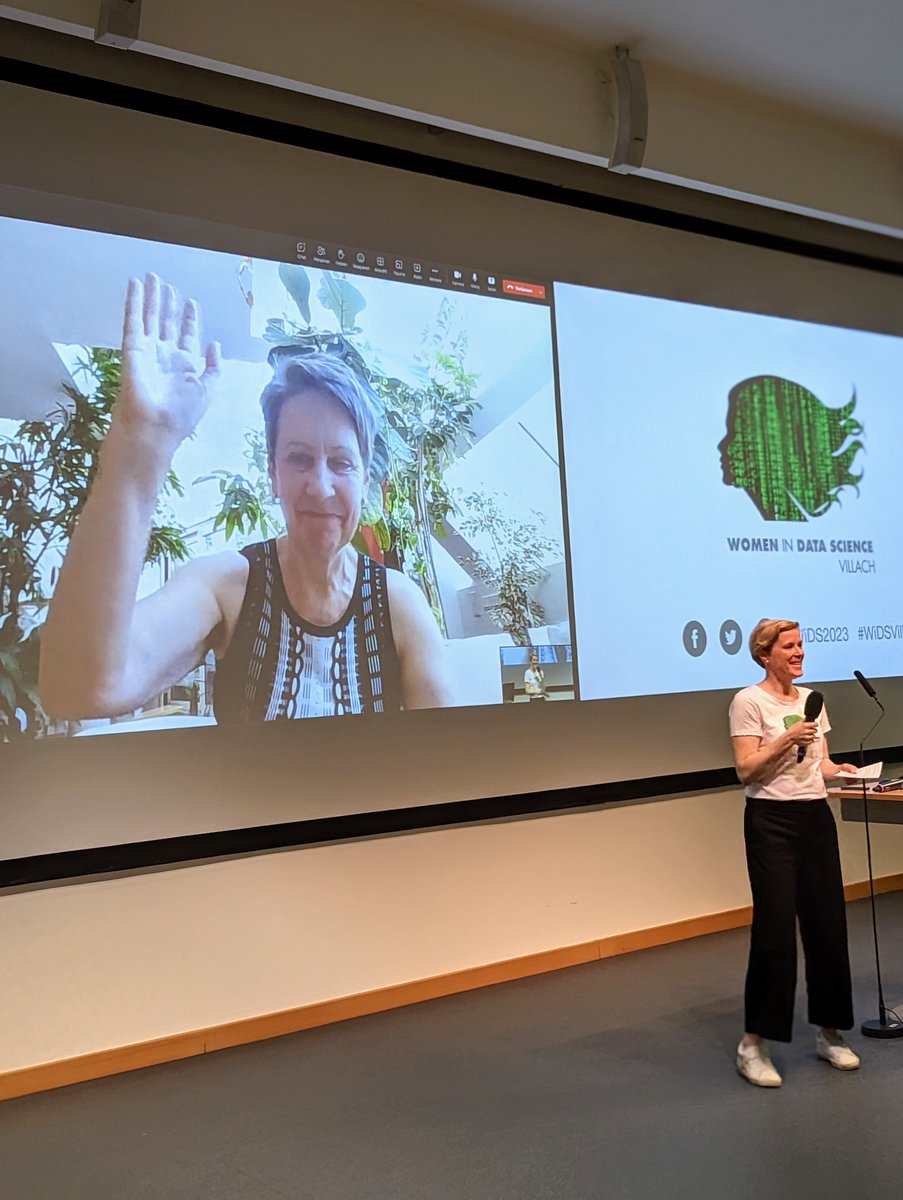 ollibloo's tweet photo. We successfully kicked off today's conference with opening remarks by our host Peter Granig (rector @FHKaernten) and long-time #WiDSVillach supporter Sabine Herlitschka (CEO @infineon Austria). #WiDS2023 https://t.co/IkLkUZngIA