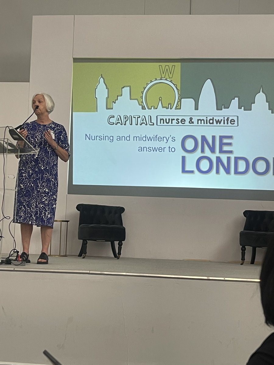 London CNO @JaneJaneclegg opening #capitalnurseandmidwifesummit2023 #OneLondon increase in # of nurses @nmcnews @katebrintworth @CapitalMidwife @capital_nurse @capito_clare