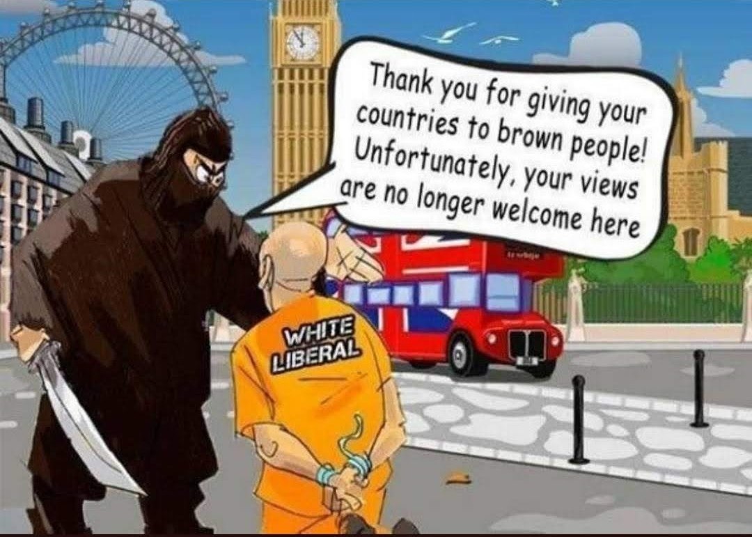 CatOutOfTheBag2's tweet photo. @daveatherton #Mohammed already in #UK in now flooding Europe with followers. When will we wake up and smell the coffee βπ± #migrationwatch https://t.co/Qm6Y2PE3eN