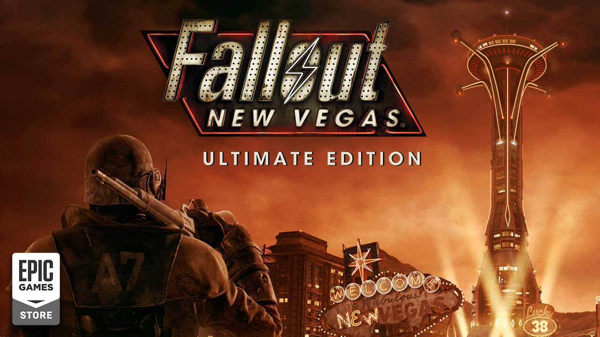 bethesda_ESP's tweet photo. ☢️ De una tumba en Goodsprings a la @EpicGames Store...

¡#Fallout: New Vegas está disponible GRATIS en esta plataforma hasta el 1 de junio! 🎁 https://t.co/wQxwvngeaL