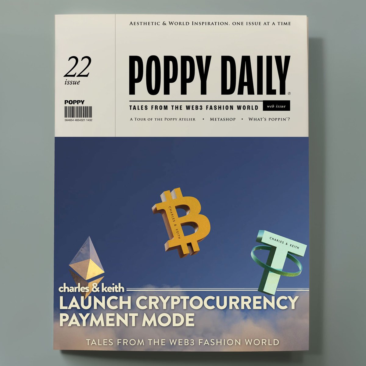 | Poppy Daily |
Charles &amp; Keith x TripleA

launched #cryptocurrency as a payment mode on its eCommerce site. This new offering caters to online customers who own cryptocurrency and are seeking additional channels where they can purchase goods and services using their investments.