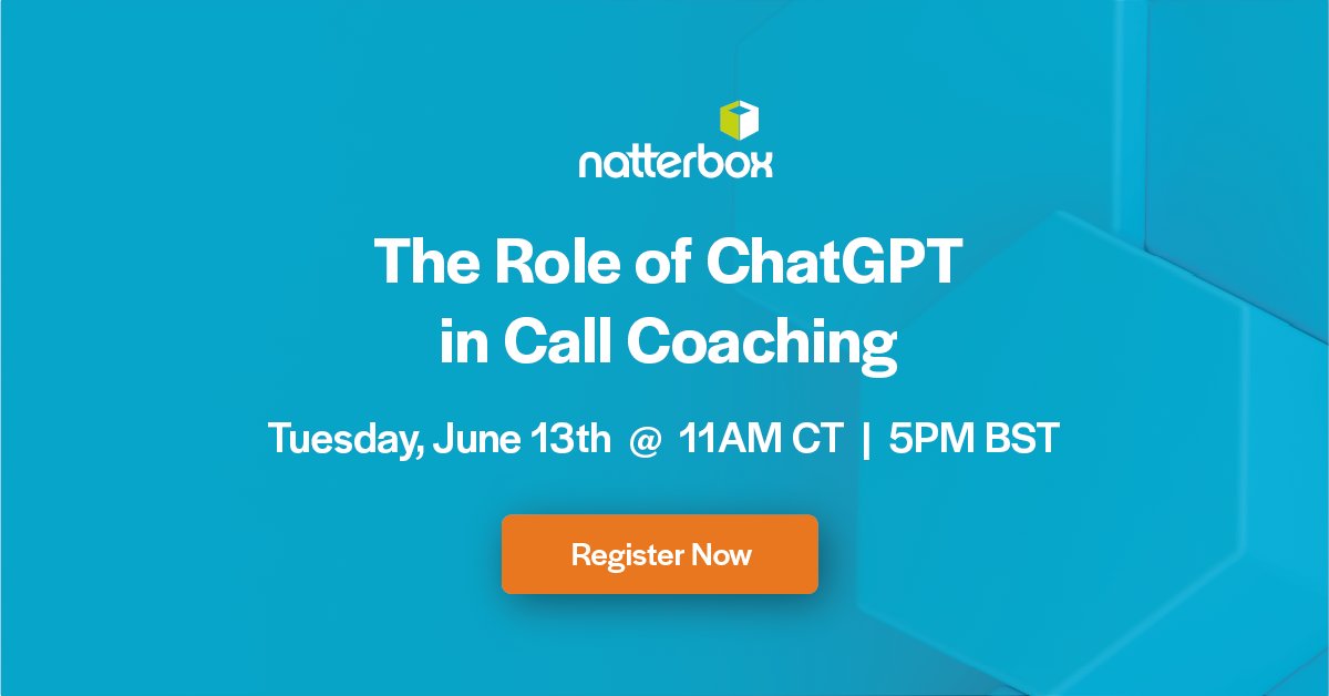 What does ChatGPT really mean for contact centers?
Join us in our webinar series as we explore the practical applications of AI across customer service.

First up, the role of ChatGPT in enabling and improving call coaching.

Register now: lnkd.in/eHZdWMhd