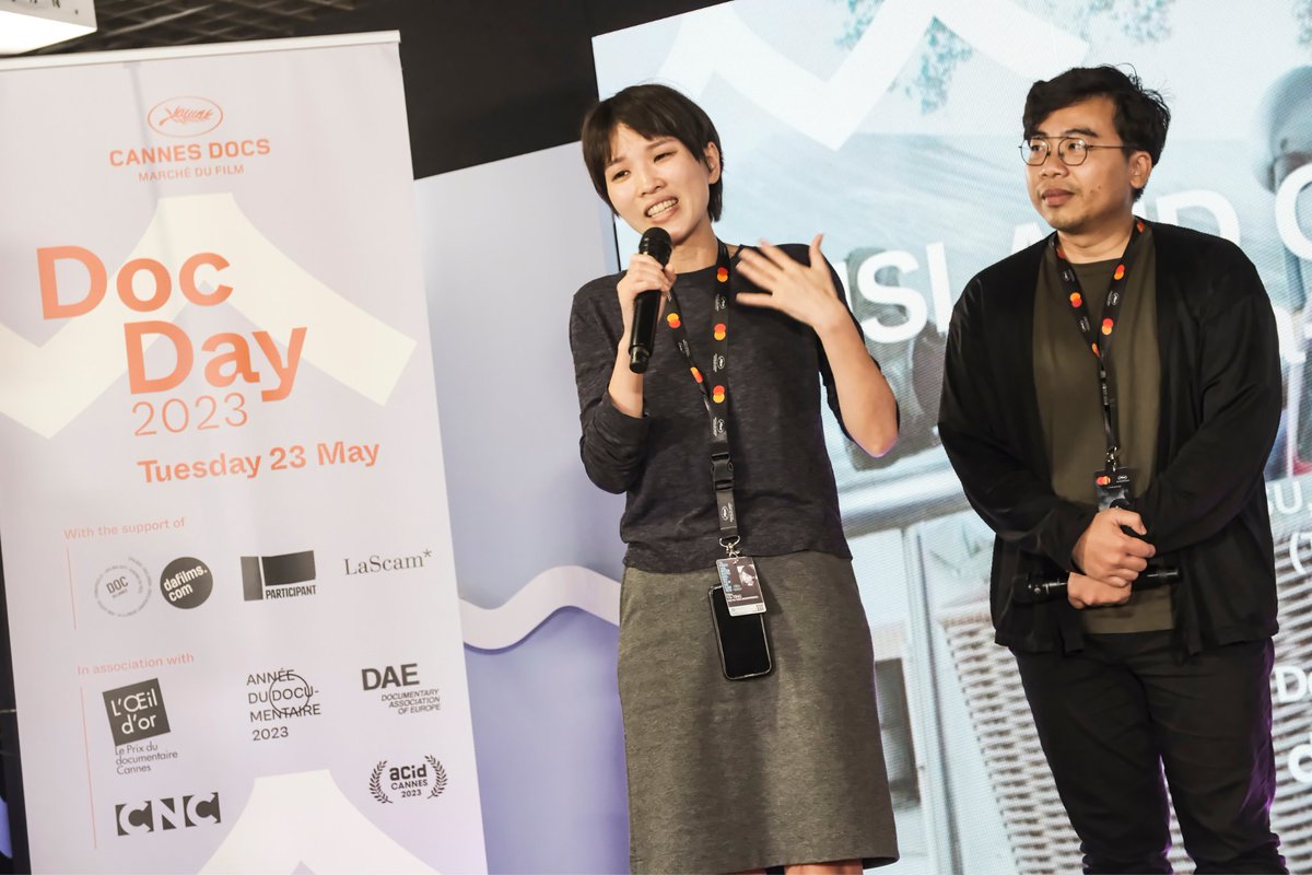 mdf_cannes's tweet photo. #DocDayCannes | Awards Ceremony 🎉🔍 A look back at the joyous, emotional and happy moments during our #DocsInProgress Awards Ceremony! Congratulations to all the winners! 👏 Read more about the event ➡️ https://t.co/MUmxz4yjkD https://t.co/RjY92hwx7t