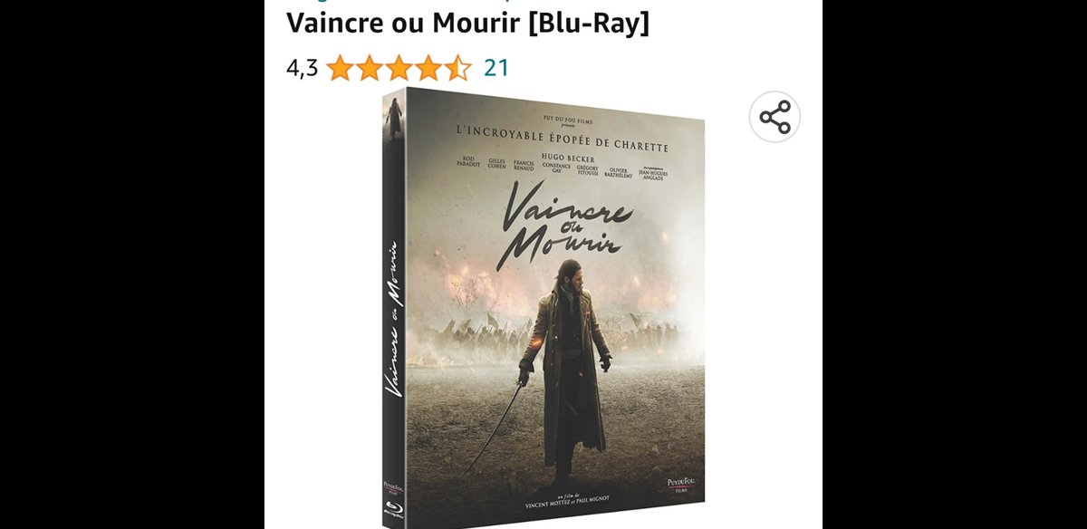 FrancisRenaud1's tweet photo. C'est aujourd'hui la sortie #DVD et #bluray de Vaincre ou Mourir et c'est aussi l'anniversaire de @moshericher alors Happy Birthday #vaincreoumourir #cinéma #puydufoufilms #vendée #guerresdevendée #revolutionfrancaise 🎥 🎬 https://t.co/NQoB43PvSb