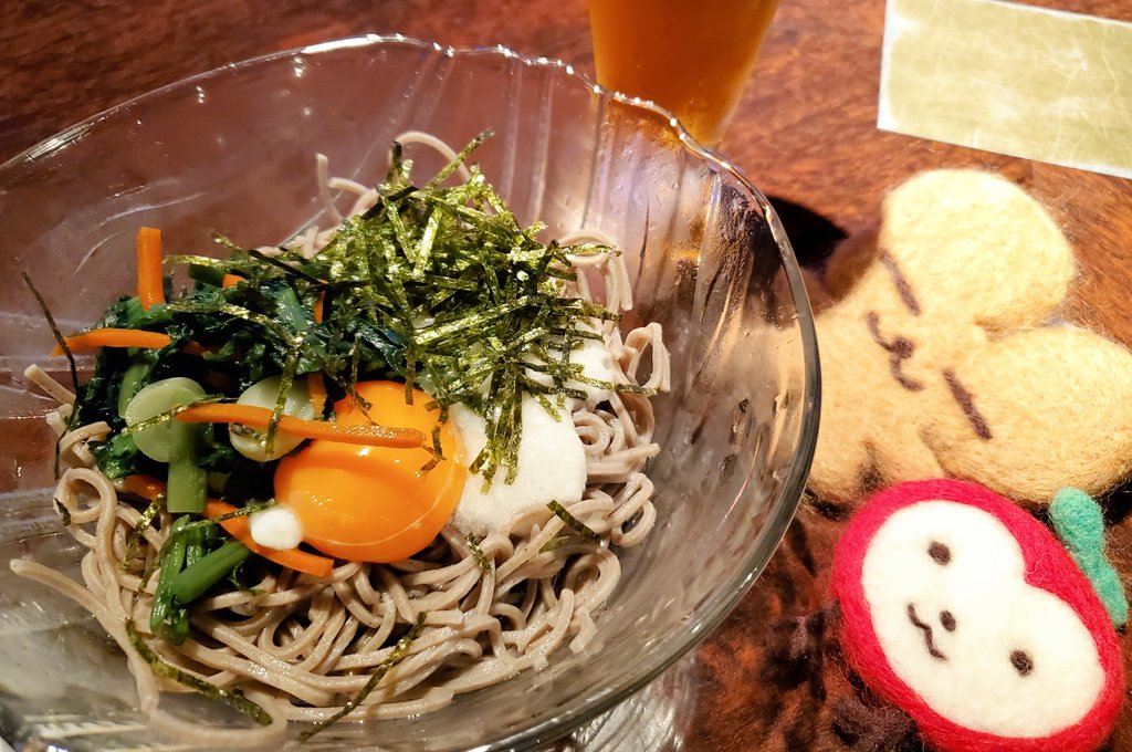 Chieri_123's tweet photo. 本日は
とろろそばわさび菜添え😋
#Breath
#ABCDays
#こうけつまさき https://t.co/oKeuootmS8