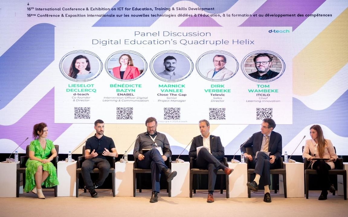 Quadruple helix impressions from yesterday's panel discussion with <a href="/LieselotDeclerc/">Lieselot Declercq</a> <a href="/itcilo/">ITCILO</a> #ela2023