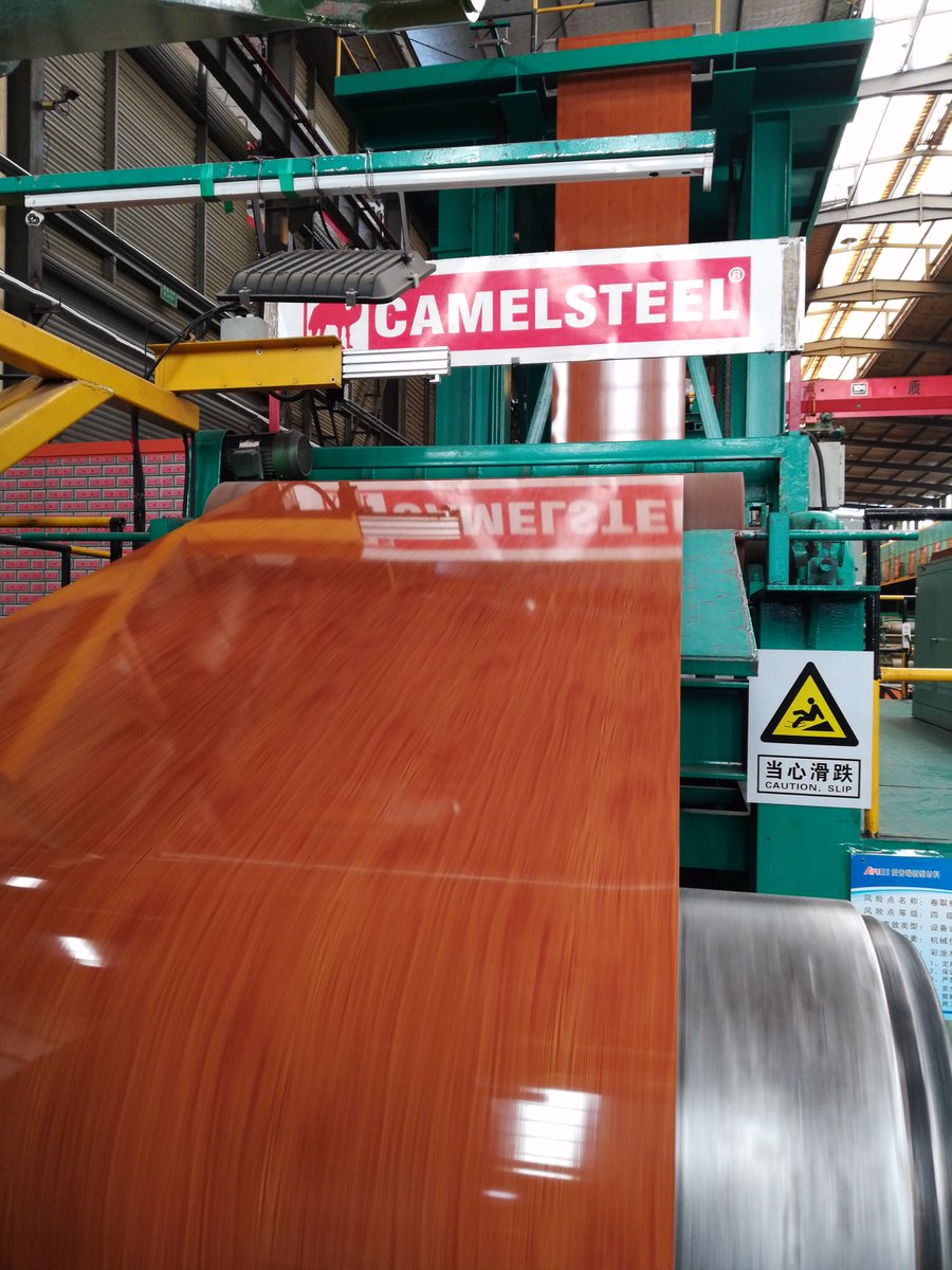 sarahsu14203519's tweet photo. Wooden Pattern Prepainted Steel Coils are under production. #CAMELSTEEL #steelcoils #manufacturer #supplier #SouthAfrica #Kenya #Zimbabwe #Zimbia #Tanzania #Ghana #mabati #roofing #chromadek #ibrsheet #roofingsheet #steelplate https://t.co/lvb5curx0I