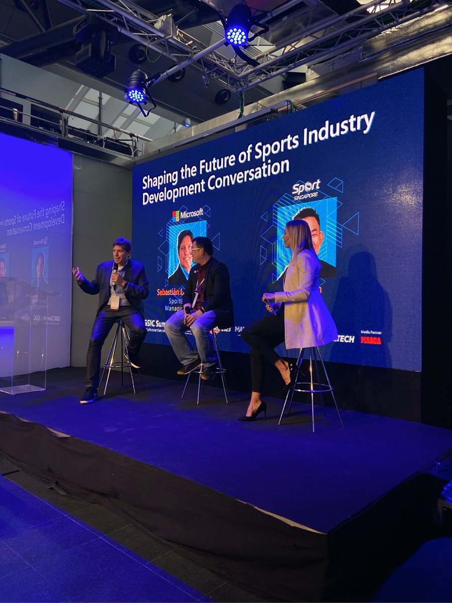 Sport_GSIC's tweet photo. 🚀 Exciting insights at #GSICSummit!
In the first talk on Shaping the #Future of #Sports @Sebastian lancesmestrere, Sports Industry Managing Director at #Microsoft, emphasizes the future success of Microsoft through #startups that will bring foster greater #connectivity 🌐 https://t.co/CrbF9eYla1