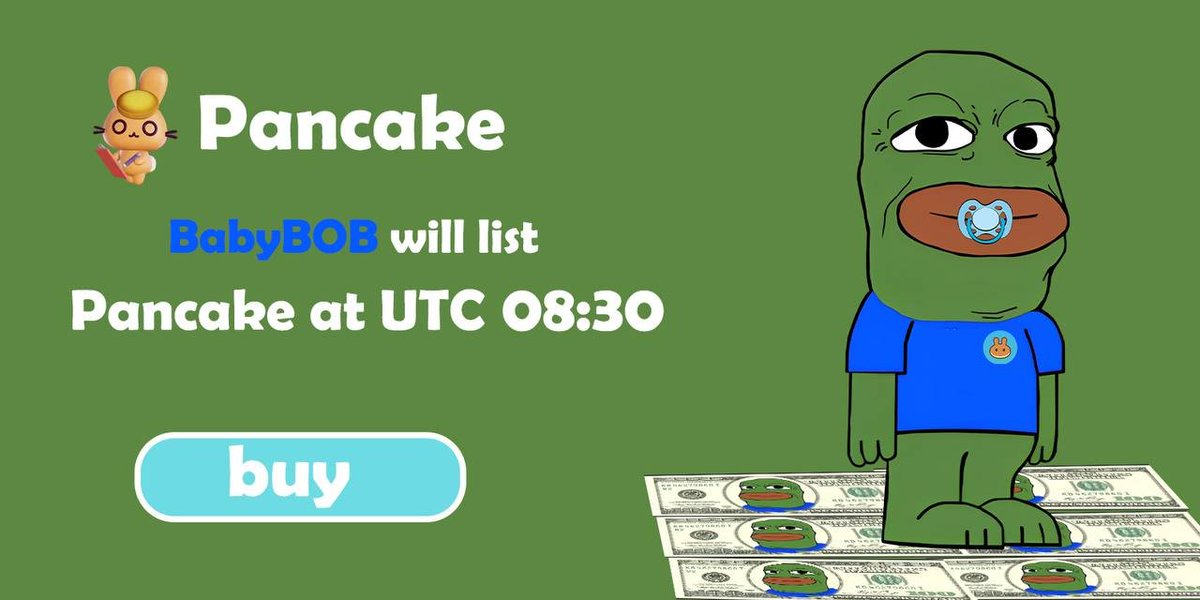 Babybob_bsc's tweet photo. pancake buy link:

https://t.co/gCsrj7EuyD

#PEPE $TURBO $PEPE $BOB $AIDOGE $DOGE $APED #Doge #memecoins $SUI $MONG #PepeCoin $COIN #Airdrop #FLOKI #Wojak #4TOKEN. #memecoin $SHIB #Binance📷📷 https://t.co/EXcfjju42n