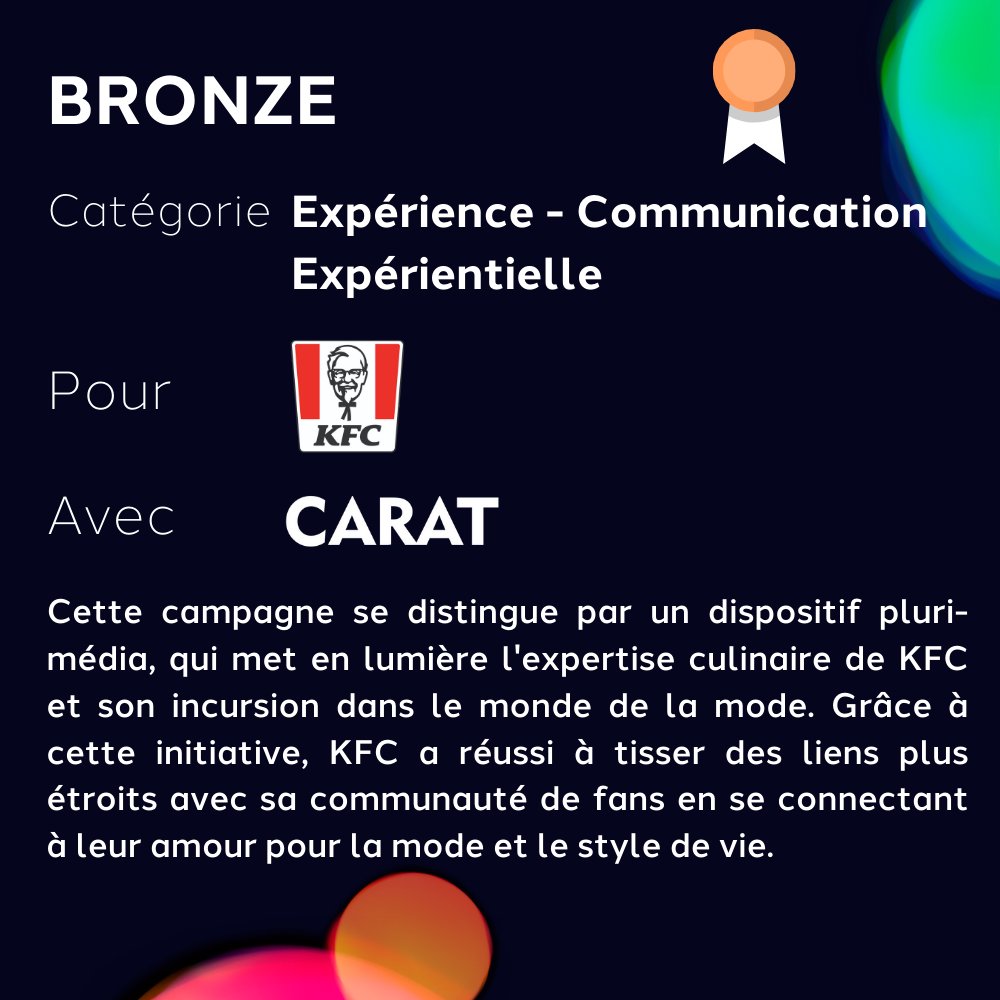dentsu france (@dentsufr) on Twitter photo #GrandPrix l Le groupe <a href="/dentsuFR/">dentsu france</a> remporte 2 prix à la Nuit des Rois !
🥉 <a href="/CaratFrance/">Carat France</a> avec <a href="/KFCFrance/">KFC France</a> pour la campagne #Reboot cat. Comm Expérientelle
🥉 <a href="/iProspect/">iProspect</a> avec <a href="/Mercure_FR/">Mercure Hôtels FR</a> pour la campagne et web-série #Atable ! cat. #Multicanal
#bravo #proud #ndr2023 #dentsu #GrandPrix l Le groupe <a href="/dentsuFR/">dentsu france</a> remporte 2 prix à la Nuit des Rois !
🥉 <a href="/CaratFrance/">Carat France</a> avec <a href="/KFCFrance/">KFC France</a> pour la campagne #Reboot cat. Comm Expérientelle
🥉 <a href="/iProspect/">iProspect</a> avec <a href="/Mercure_FR/">Mercure Hôtels FR</a> pour la campagne et web-série #Atable ! cat. #Multicanal
#bravo #proud #ndr2023 #dentsu