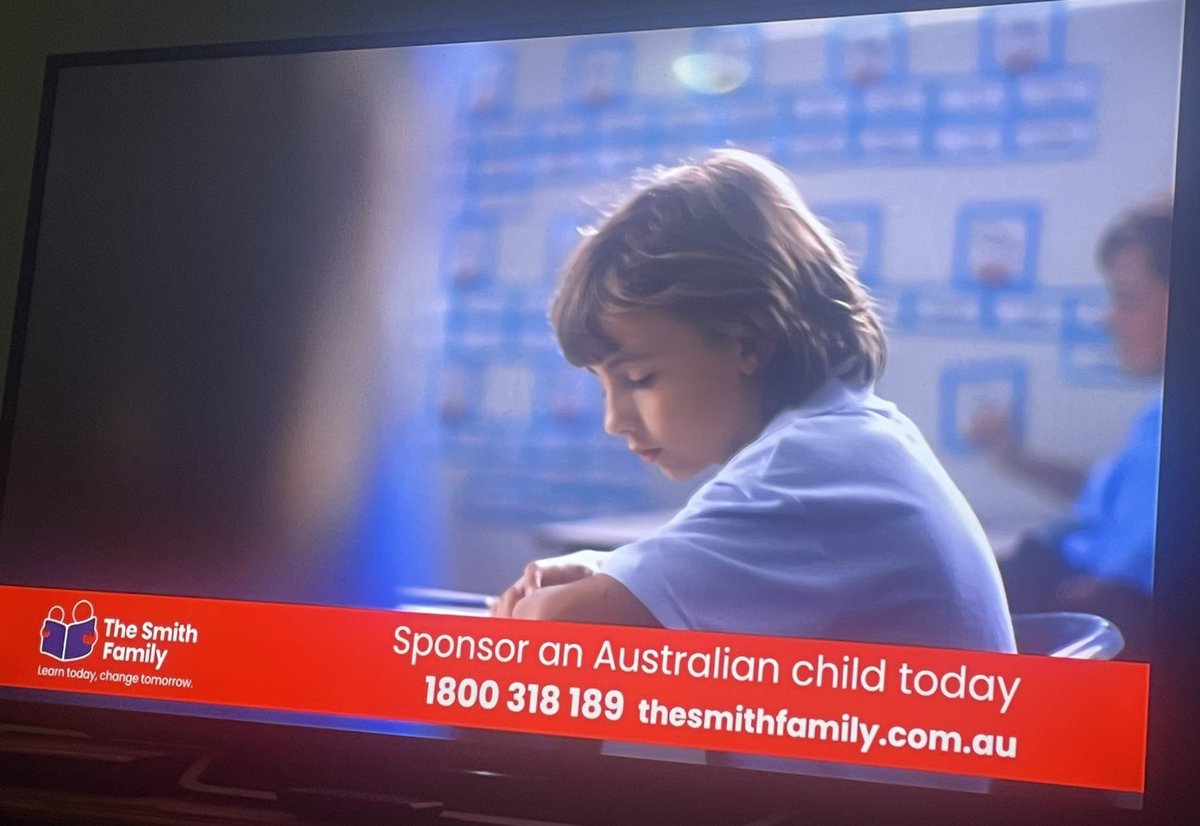 How awesome is it that in Australia in 2023 we are encouraged on national television to sponsor an Australian child? Fkg shame on us as a ‘rich and resourceful’ country. Fkg shame.
The poors and the proles be damned. #auspol