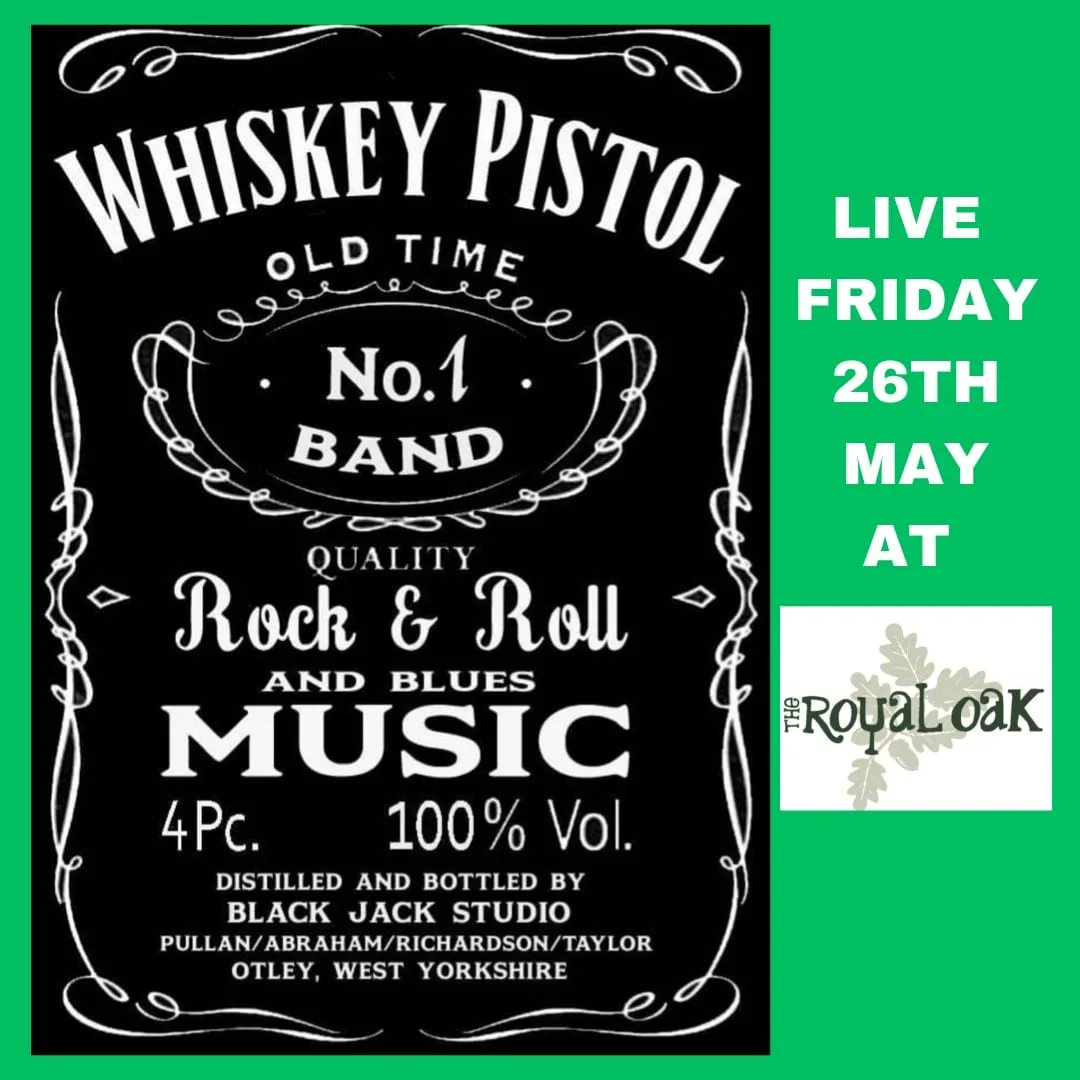RoyalOakKtown's tweet image. TOMORROW NIGHT LIVE @ THE ROYAL
#theroyaloakkeighley 
facebook.com/whiskeypistol2…
#TimothyTaylor