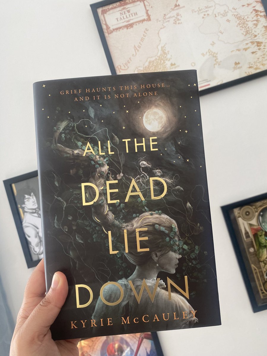 Happy publication day to this incredible book All The Dead Lie Down by @kyriemccauley. If you’re looking for a YA queer gothic horror, look no further.