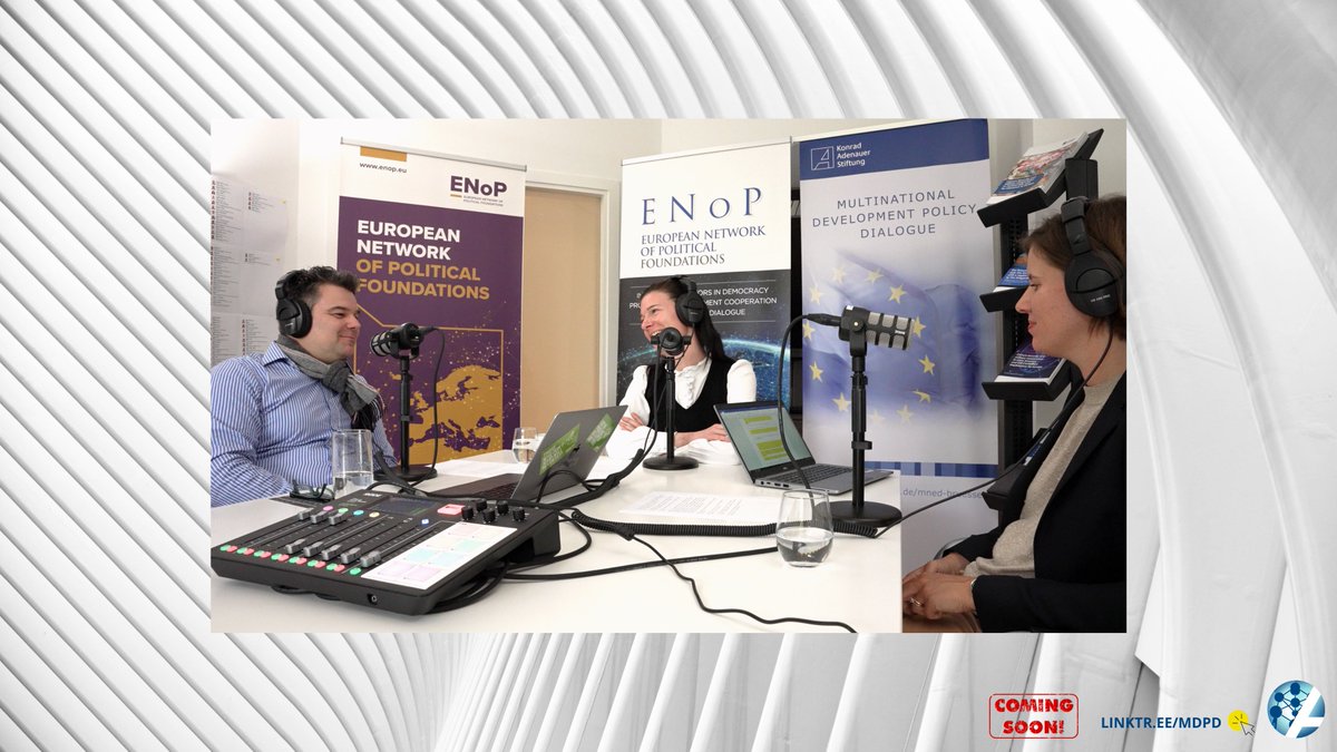 mnedbrussels's tweet photo. 💡 Soon online the new episode of our #video #PodKAS series!
🎬 #16 "Just Transition and the #EU's #GreenDeal in a dialogue with #Africa. The role of #startups in reaching #NetZero."
🔗 All previous episodes: https://t.co/RoXpj04Jkj
@jancykova @KASonline @kas_ecssa @KAS_africa https://t.co/TyCoT5gaP3