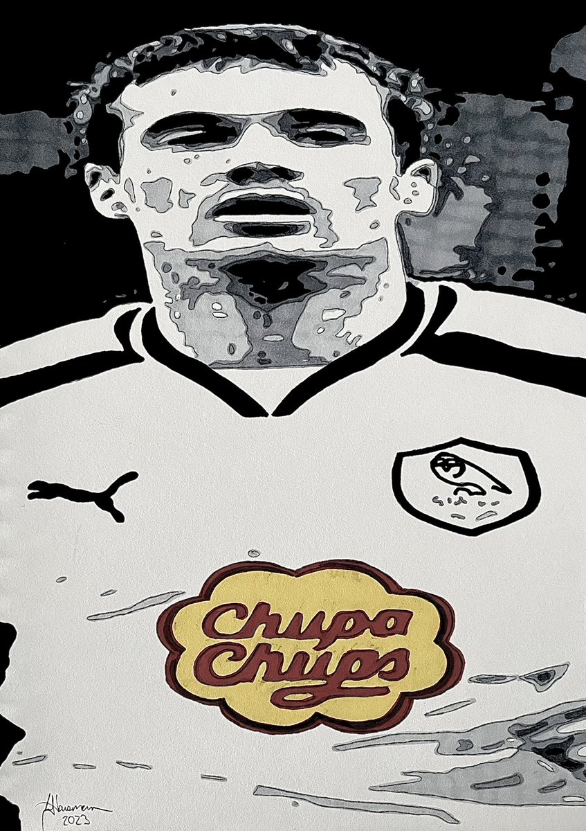 HollywoodArtLH's tweet photo. #GeraldSibon #Sibon #SheffieldWednesday #Wednesday #SWFC #Retro #Owls #ChupaChups #Art #Artist #Artwork #FanArt #Drawing #Sketch #SpectrumNoir #Ink #InkArt #InkDrawing @Jerry035 @swfc @TheStarOwls @WednesdayRetro @VitalWednesday Hand drawn using Spectrum Noir ✍️🦉 https://t.co/nvqyklWwiF