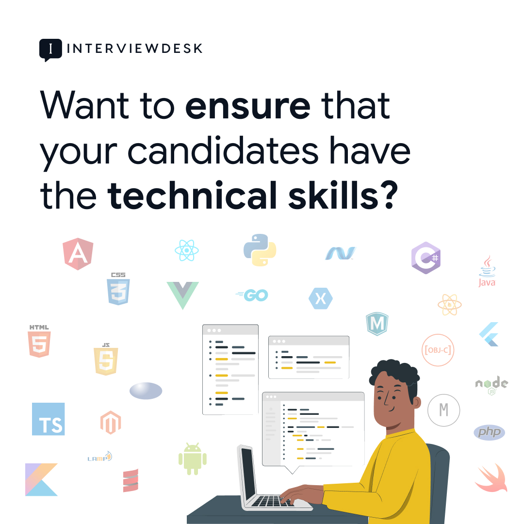 Elevate your technical assessments with InterviewDesk's Code Collaborator! Our live coding assessments provide real-time evaluation of candidates' coding skills for effective hiring.

#InterviewDesk #TechHiring #CodeCollaboration  interviewdesk.ai/code-collabora…
