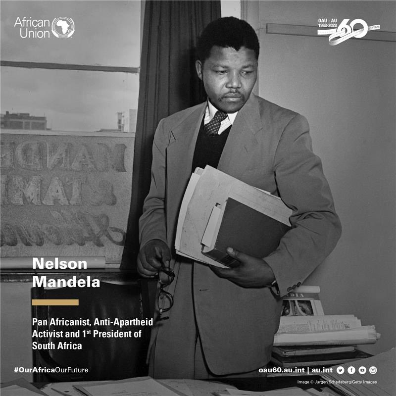 The #PanAfricanist #NelsonMandela recognised as one of the most iconic figures in #antiapartheid #antiracism #freedom #independence movement served 27 yrs in prison #1stPresident of a free #SouthAfrica Share your memories of Africa’s independence movements #OurAfricaOurFuture