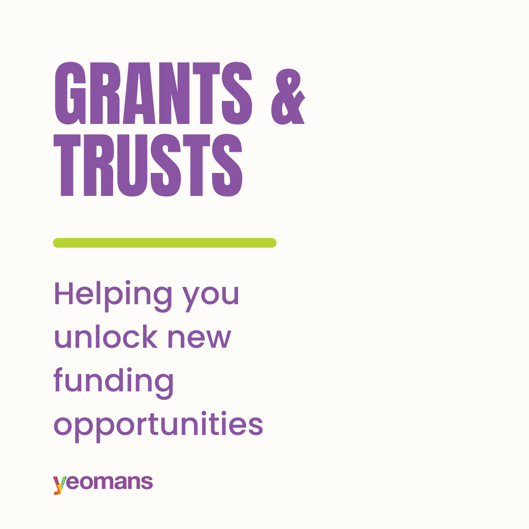 ⭐Unlock new funding opportunities with the help of our Grants and Trusts team. 

✅From small, local charities to large national organisations, we can help.

👉Contact us today! 
📞01892 839280
📩hello[at]weareyeomans.co.uk
🌏bit.ly/34tln8o
