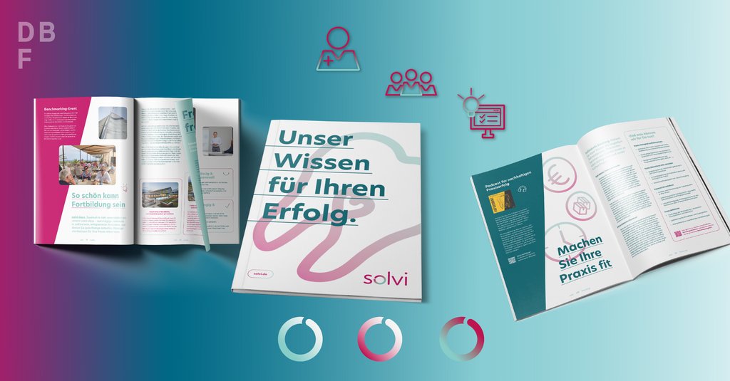 DesignbueroFFM's tweet photo. Für das Unternehmen solvi wurde von unserem Designteam eine moderne Imagebroschüre entwickelt, die durch erfrischende Farben, anschauliche Infografiken und ein modernes Layout überzeugt.

#GraphicDesign #VisualIdentity #DBFdesignbürofrankfurt https://t.co/uaZcKNOqGM