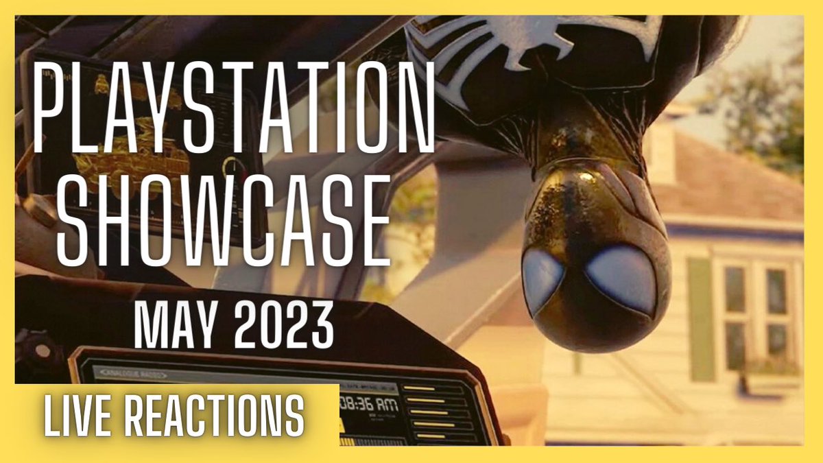 My live reaction video to last nights PlayStation Showcase 👀 

Spoiler: Spider-Man 2 looks amazing 🤩

#SpiderMan2PS5 #playstationshowcase2023 

youtu.be/8oh6MGZipxU