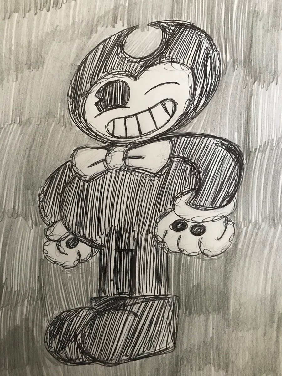 Bendy

#bendyandtheinkmachine #bendyandthedarkrevival #bendythedancingdemon #drawing