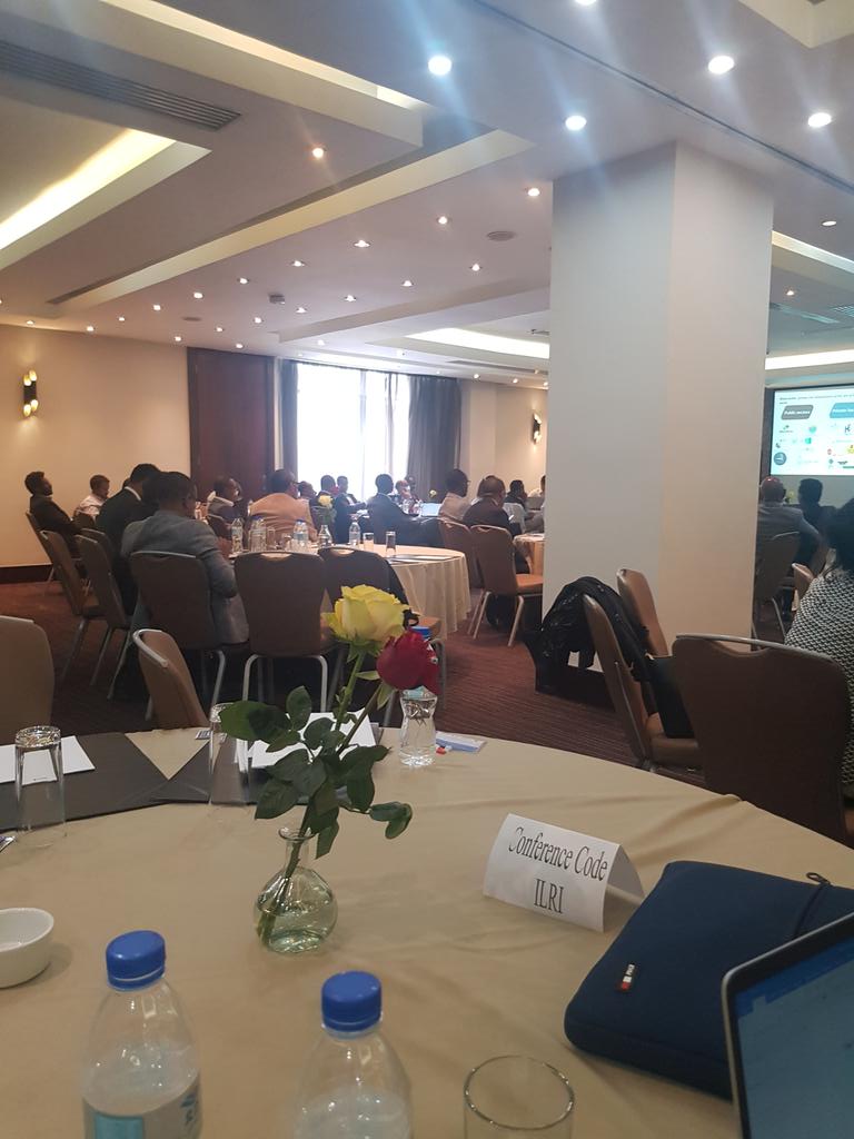 alemayehuGeda's tweet photo. At the ILRI/CGIAR one day "Take it to the farmer" workshop at Radison Blue Addis. I will also present my &amp; @addisyimer's paper that we did with ILRI/CIGAR Africa on "Macroeconomic Impact of Climate Change" (impact on growth, food&amp; genreal inflation, agr exports&amp; AGR value added). https://t.co/FLAqZHaX0b