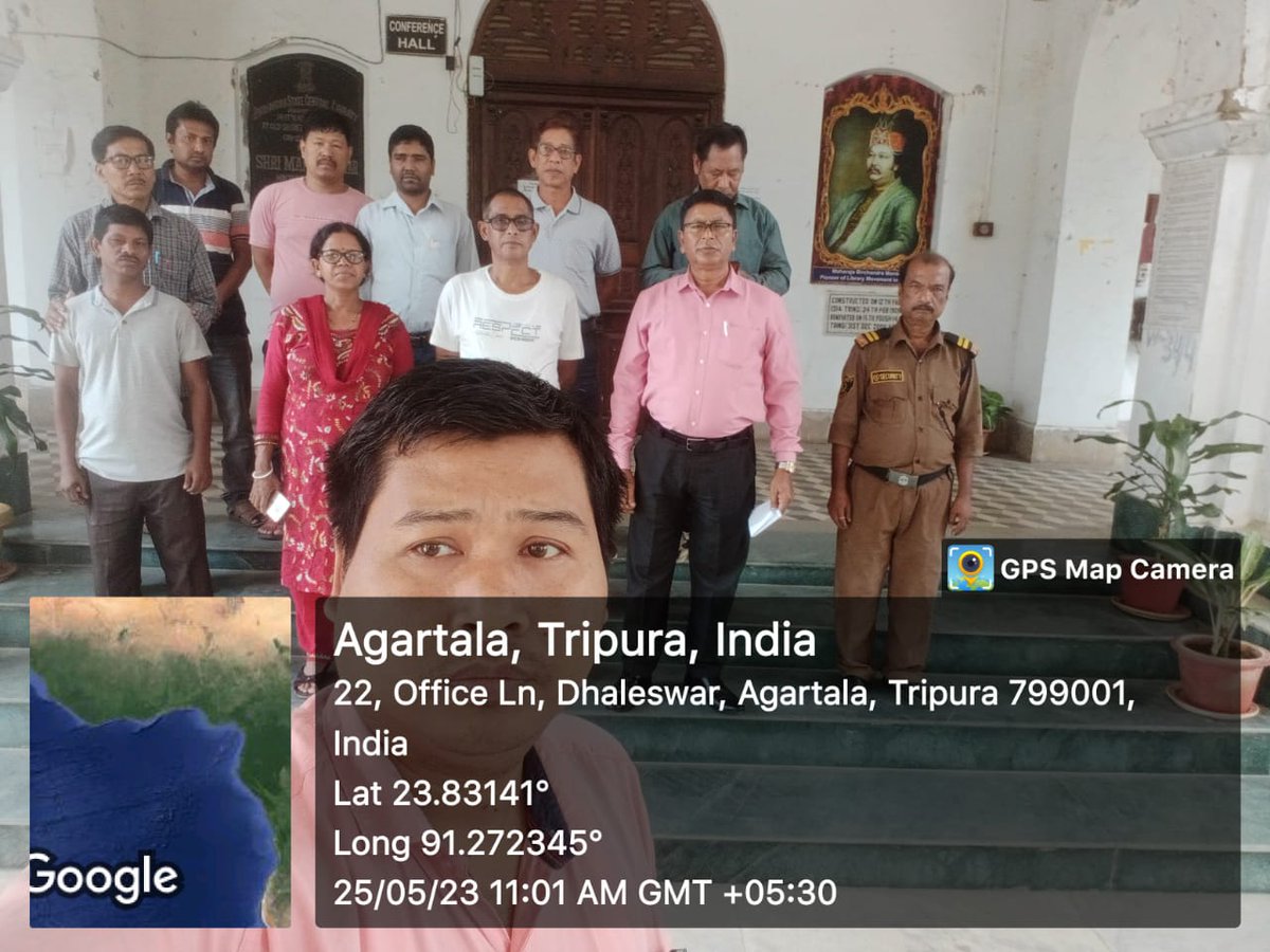 BirState's tweet photo. Program Name :- Pledge on Mission Life (Lifestyle For Environment)
Program Date :-25/05/2023, Time:- 11:00 am
Venue :-Bir Chandra State Central Library Campus (BCSCL),Agartala.
Organized By :-BCSCL
#PledgeonMissionLife  #LifestyleForEnvironment
#BirChandraStateCentralLibrary https://t.co/ccDByPDTgJ
