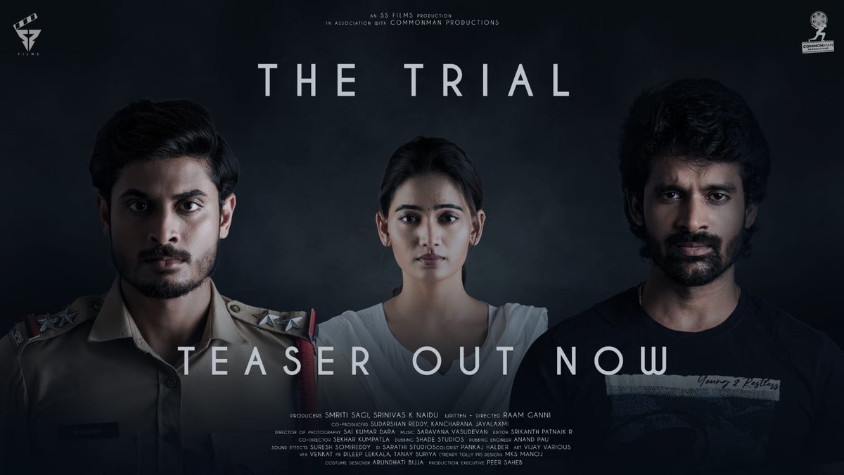 review_rowdies's tweet photo. Here is the Intense #TheTrialMovie  teaser. FIRST-INTERROGATIVE FILM IN TELUGU directed by @GanniRaam

⏩ https://t.co/w9LRhBdJkA

🌟ing  @ImSpandanaa @ACTOR_YUGRAM @Saikrishnavams1 @sakhi_uttada @UPulime 

#SSFilms #CommonManProductions
@Satishvarm70129  @naiduksv https://t.co/aVKRRPbopR