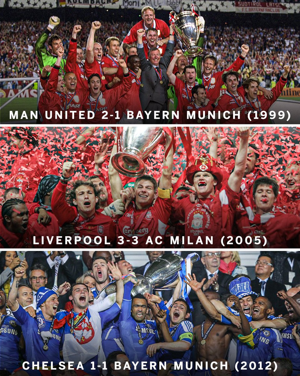 What is the greatest Champions League final of all-time? 🏆