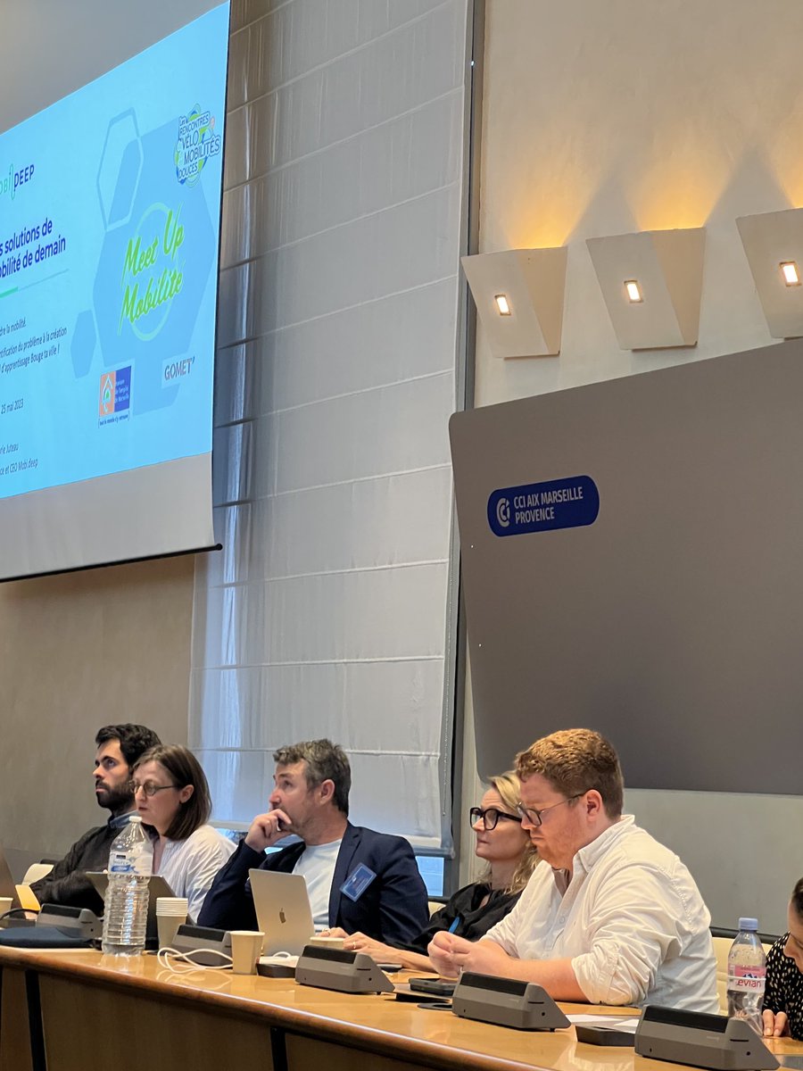 Le #meet-up mobilité de la maison de l’emploi de Marseille c’est maintenant à la ⁦<a href="/CCI_AMP/">CCIAixMarseilleProvence</a>⁩! Venez vous informer sur les multiples offres mobilité inclusive du territoire. ⁦<a href="/Gometmedia/">Gomet'</a>⁩ ⁦<a href="/wimoov/">Wimoov</a>⁩ @mob’in ⁦<a href="/roole_fr/">Roole</a>⁩