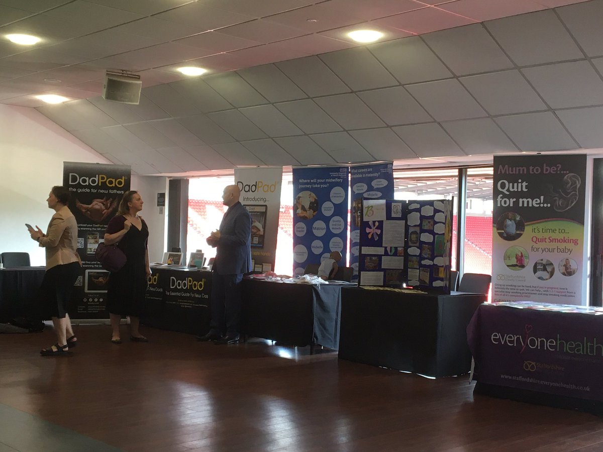 spannerb79's tweet photo. Set up in #Stoke @stokecity for “Celebrating Perinatal” event @mpftnhs @CombinedNHS . @ActionOnPP is set up next to @BrockingtonPBU @MPFTperinatal and lovely to chat to people - come and say hi! We’re looking forward to an exciting day #thursdayvibes #maternalMHmatters #PPtalk https://t.co/f6LfBvv2ur