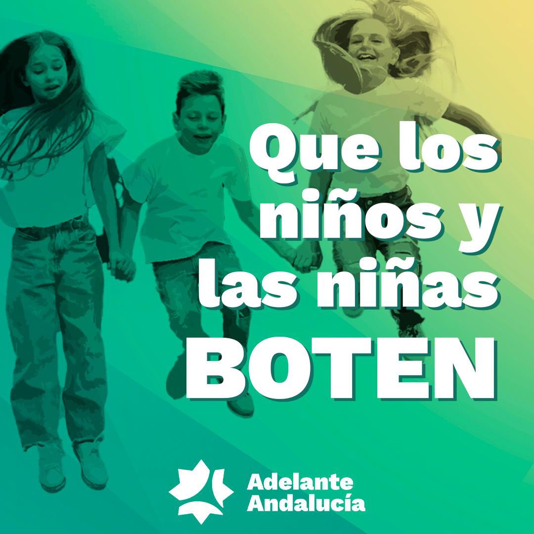 Los niños y las niñas no votan, por eso no se hacen políticas para la infancia.

Proponemos 👇👇

⚽️ Eliminar las placas de prohibido jugar de las calles.
🌳 Más espacios públicos de ocio.
🛝 Más parques públicos e infantiles.