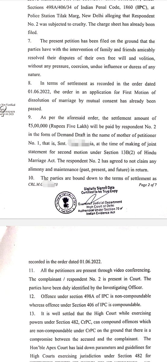 WOMAN PAYS 5 LAC IN DAMAGES TO HUSBAND ON WHOM SHE FILED FALSE #498A

She herself abused his family and tortured them before filing a false #498A against them. We fought hard & complained to right authorities. He's now getting Divorced. 

Alimony is being paid by HER NOT HIM